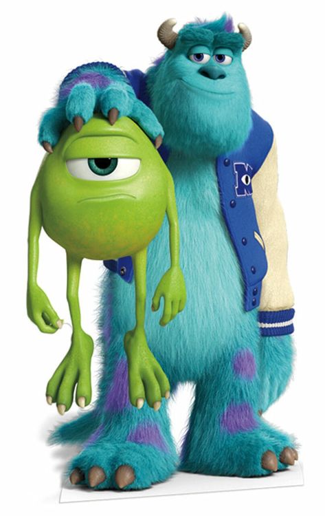 Buu Monster Inc, Monsters Inc Characters, Monster Co, Sully Monsters Inc, Dibujos Toy Story, Mike And Sully, Mike And Sulley, Monster Birthday Parties, Disney Monsters