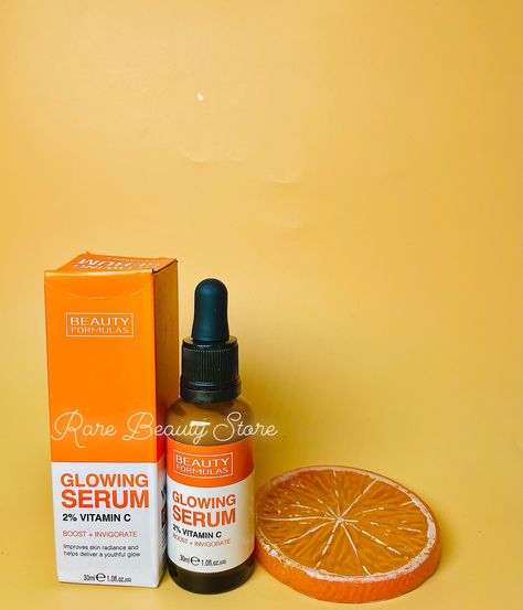 Beauty Formulas Glowing Serum 2% Vitamin C Illuminate your skin and achieve a radiant complexion with the Beauty Formula Glowing Serum enriched with 2% Vitamin C. This serum is expertly crafted to brighten, rejuvenate, and revitalize your skin, unveiling a healthy and glowing appearance. The Beauty Formula Glowing Serum with 2% Vitamin C is a potent solution to illuminate and revitalize your skin, addressing dullness, discoloration, and signs of aging, revealing a radiant and refreshed comp... Glowing Serum, Beauty Formulas, Skin Radiance, Beauty Store, Improve Skin, Body Skin Care, Aging Signs, Skincare Products, Vitamin C