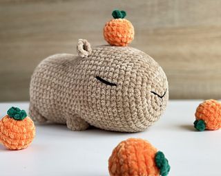 Crochet plushies Free Capybara Crochet Pattern, Amigurumi Capybara Free Pattern, Capybara Crochet Pattern Free, Capybara Crochet Pattern, Capybara Crochet, Animal Plushies, Knitting Things, Whimsical Animals, Crochet Plushies