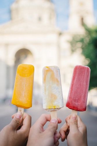 three assorted popsicle sticks Boozy Ice Pops, Ice Cream Pictures, Ice Cream Images, Boozy Popsicles, Strawberry Popsicles, Ice Cream Wallpaper, Tasty Ice Cream, Ice Cream Theme, Yummy Ice Cream