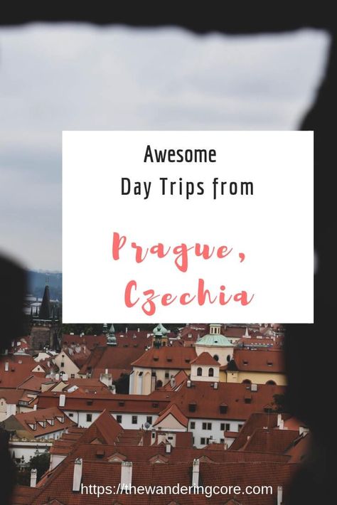 Day trips from Prague | Prague day trips | #prague #czechrepublic #daytrips Indian Jones, Day Trips From Prague, Czech Republic Travel, Cruise Ports, Walter Mitty, Cesky Krumlov, Prague Travel, Karlovy Vary, Eastern Europe Travel