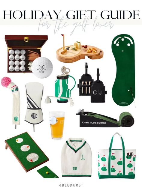 Christmas gift guide for the golf lover, golf gift guide, golf gift ideas, Christmas gift ideas, personalized golf accessories Golf Accessories Gift Ideas, Golf Gifts For Women Ideas, Golf Gift Basket Ideas, Golf Outing Gifts, Golf Tournament Prizes, Golf Gift Ideas, Golf Essentials, Golf Birthday Gifts, Pta Ideas