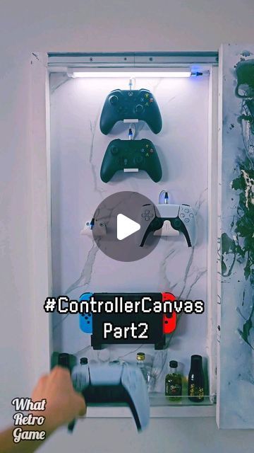 James Williams on Instagram: "ControllerCanvas Part 2.
will explain more about the usb's and other cables soon.

License Free Music 
by: Liborio Conti
Song title: Fragile Beauty

#canvascupboard #diy #paintingcontrollerstorage 
#whatretrogame #controllerstorage #xbox #ps5 #Nintendo #switch #gamer 
#gamepadwallmount #controllerwallmount 
#playstation #hiddengems #controllercanvas #controllersinpainting #painting #canvascupboard #secret 
#gamepadwallmount #controllerwallmount 
#playstation #hiddengems #controllercanvas #controllersinpainting #homeimprovement #controllercanvaspart2 #canvas #hidden #xboxseries" Hidden Game Console, Ps5 Room, Hidden Games, Fragile Beauty, Interior Wall, Free Music, Interior Walls, Retro Gaming, Game Console