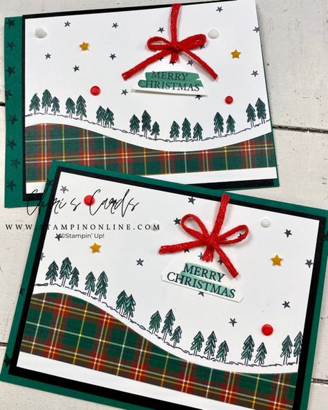 Christmas November, Stampin Up Weihnachten, Christmas Prep, Homemade Christmas Cards, Stampin Up Christmas Cards, Stampin Up Christmas, Diy Christmas Cards, Christmas Cards To Make, Stamping Up Cards