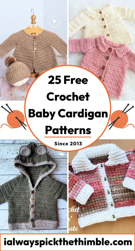 Baby Girl Crochet Cardigan Free Pattern, Free Baby Cardigan Crochet Pattern, Baby Granny Square Cardigan, Crochet Cardigan Pattern Free Dk Yarn, Crochet Toddler Cardigan Free Pattern, Free Crochet Baby Cardigan Pattern, Crochet Baby Cardigan Free Pattern Easy, Crochet Baby Jacket Free Pattern, Baby Cardigan Crochet Pattern Free