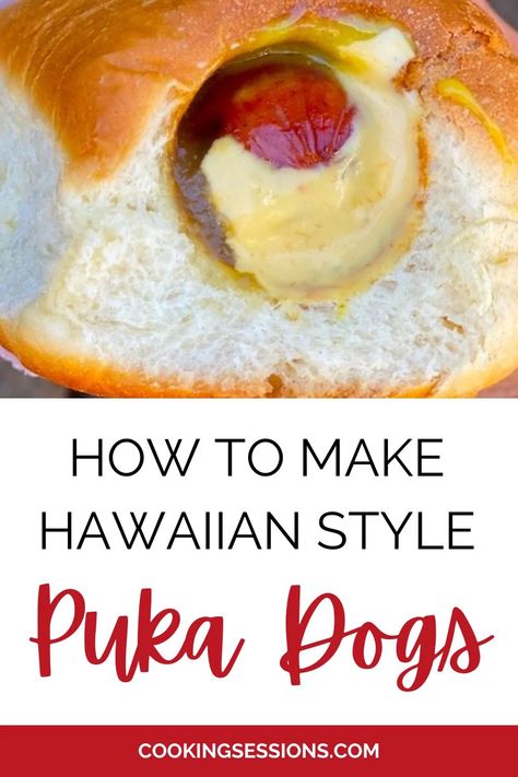 Hawaiian Hot Dogs Recipe, Hawaiian Hot Dogs, Puka Dog Recipe, Hawaiin Food Recipe, Hawaii Food Recipes, Pineapple Hot Dogs, Cafe Sandwiches, Hawaiian Thanksgiving, Hawaii Pupu Recipes