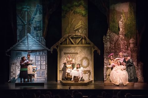 Easy Set Design Ideas, Into The Woods Set Design Ideas, Into The Woods Musical Set Design, Into The Woods Set Design, Into The Woods Set, Theatre Set Design, Musical Set Design, Into The Woods Musical, Theater Sets