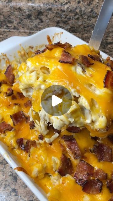 Carman Wilken on Instagram: "Try this Chicken Bacon Ranch Pasta Bake for a delicious and easy family dinner! Recipe is at the end of the video to screenshot #chickenbaconranch #pasta #easyrecipe #yum #dinner" Chicken Bacon Ranch Pasta Bake, Carman Wilken, Bacon Ranch Pasta, Family Dinner Recipe, Chicken Bacon Ranch Pasta, Easy Family Dinner, Frosting Recipes Easy, Ranch Pasta, Ranch Recipe