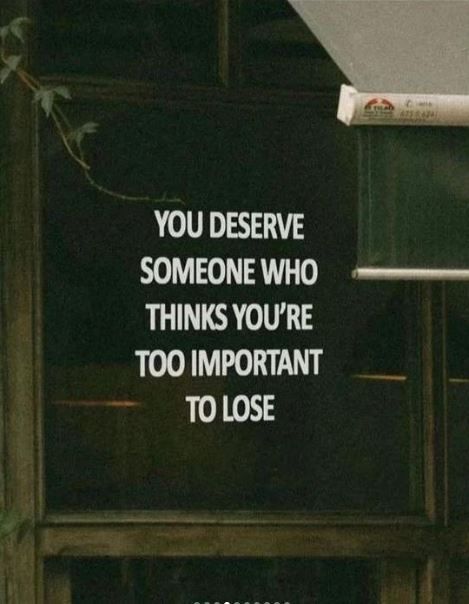 You deserve someone who thinks you're too important to lose. #instagram #love #photography #pinterest #pineterestlife #art Losing Hope Quotes, How To Forget Someone, Love Quates, Know Your Worth Quotes, You Never Loved Me, You Dont Deserve Me, Dont Deserve You, Love Your Wife, Worth Quotes