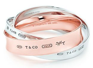 It's already my favorite blue...Now Tiffany's has found the perfect pink. Tiffany Bangle, Tiffany And Co Jewelry, Blue Box, Tiffany And Co, All That Glitters, Tiffany Blue, Arm Candy, Tiffany & Co., Luxury Jewelry