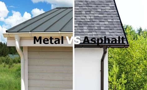 Metal Roof Over Shingles, Metal Roof Cost, Metal Shingle Roof, Metal Roof Houses, Metal Roof Installation, Metal Roofs, Roofing Options, Fibreglass Roof, Asphalt Roof