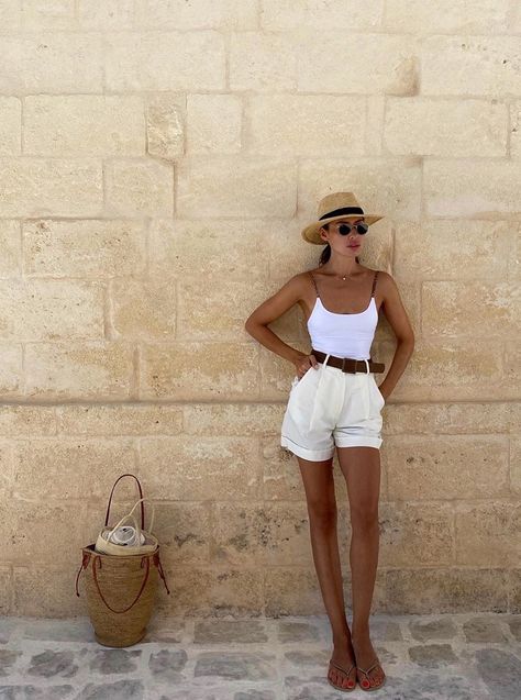 Desert Outfit, Safari Outfit, European Fashion Summer, Safari Outfits, Greece Outfit, European Summer Outfits, 여름 스타일, Europe Outfits, Summer Vacation Outfits