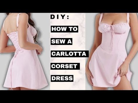 HOW TO SEW A CORSET DRESS. It Came Out so beautiful😍 #corset #how to #sewingtutorial - YouTube Sew A Corset, A Corset Dress, Beautiful Corset, Corset Gown, How To Sew, Corset Dress, Dress Pattern, Sewing Tutorials, So Beautiful