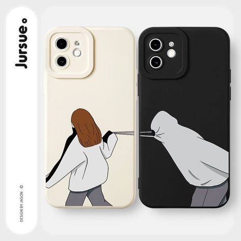 cartoon couple mobile case Matching Phone Stickers, Couple Back Covers For Phone, Couple Mobile Covers, Matching Phone Cases Aesthetic, Cute Couple Phone Cases, Couple Phone Cases Aesthetic, Phone Cases For Couples, Couple Phone Cover, Matching Phone Cases Bff