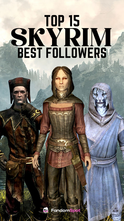 A complete ranking of all the best vanilla followers to bring with you on your quests in Skyrim Skyrim Companions, Mjoll The Lioness, Skyrim Followers, Skyrim Gameplay, Skyrim Aesthetic, Skyrim Tips And Tricks, Skyrim Tips, Tes Skyrim, Skyrim Funny