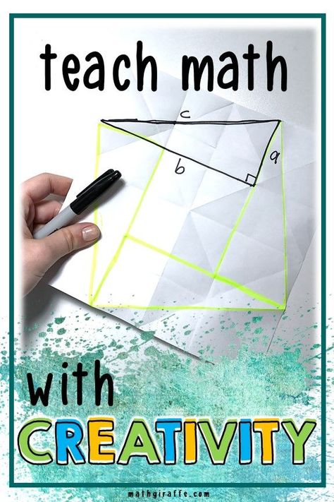 Are you a middle school or high school math teacher? Students retain material better when they are taught with a right-brain / left-brain integrated approach. When we can add a bit of color, doodling, or creativity into a logic-based class, we require the two hemispheres of the brain to work together. This has been proven to lead to an increase in learning, focus, relaxation, retention, and internalization of the lesson material! Math Circle, Geometry Proofs, Math Doodles, Geometry Projects, Sped Math, Teaching Geometry, High School Math Teacher, Teaching Algebra, Left Brain