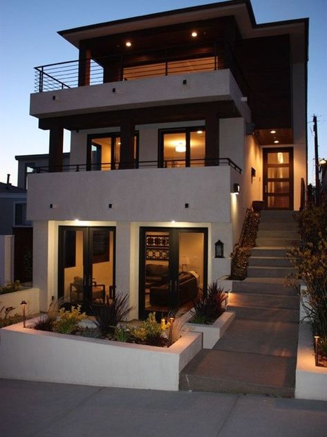 Rumah Moden, Pelan Rumah, California Modern, Contemporary Exterior, التصميم الخارجي للمنزل, घर की सजावट, Story House, Design Case, Contemporary Interior