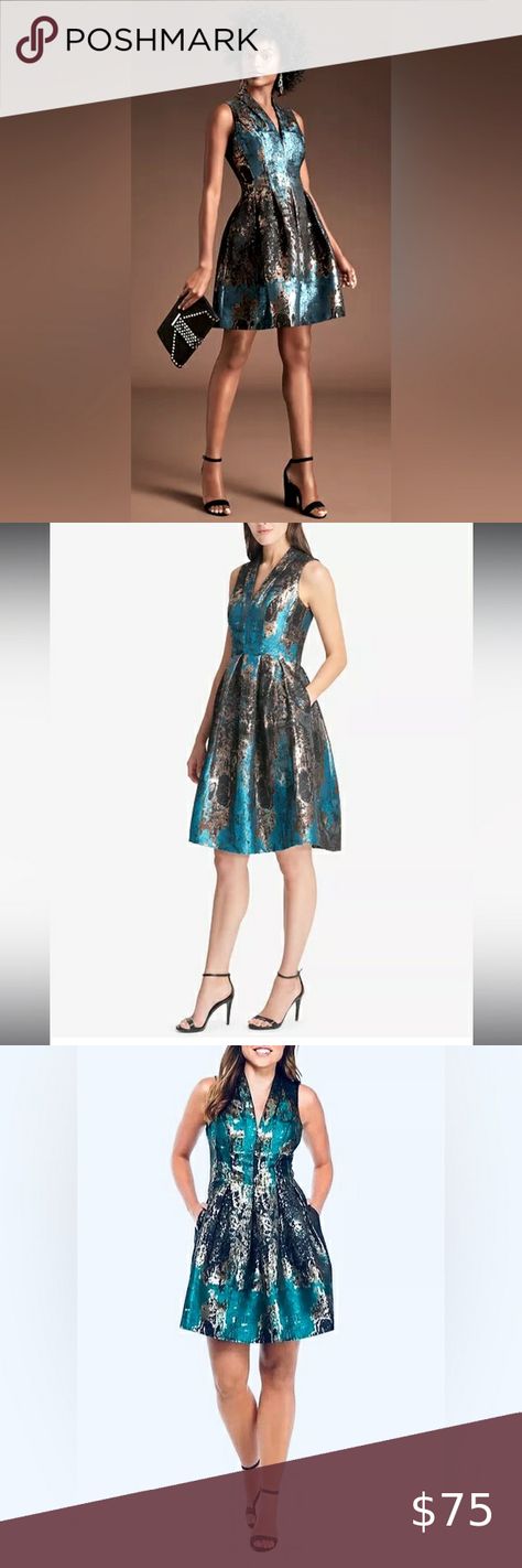 VINCE CAMUTO
Metallic Jacquard Fit & Flare Dress Vince Camuto Dress, Fit Flare Dress, Fit & Flare, Vince Camuto, Flare Dress, Dress Shop, Sleeveless Dress, Size 4, Dress Es