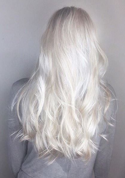 Gorgeous ice blonde ~ #iceblonde #icyblonde #veryblonde #whiteblonde #hairsalon Grey Hair Wig, Ice Blonde Hair, White Blonde Hair, Ice Blonde, Icy Blonde, Platinum Hair, White Blonde, Platinum Blonde Hair, Long Blonde