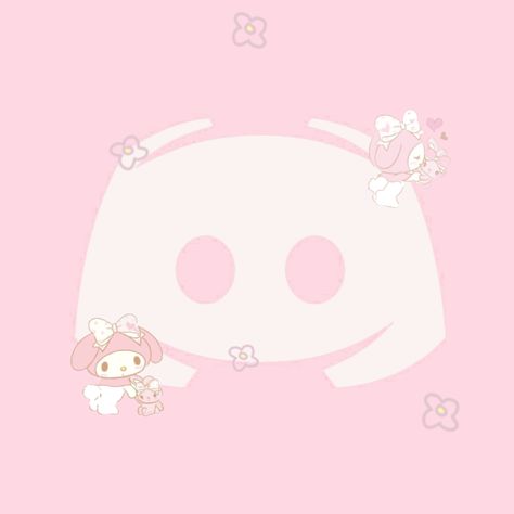 My Melody Discord Icon, My Melody Icons For Apps, My Melody App Icons, Sanrio App Icons, Discord App Icon, Disc Pfp, Phone Setup, Random Pfp, Discord Me