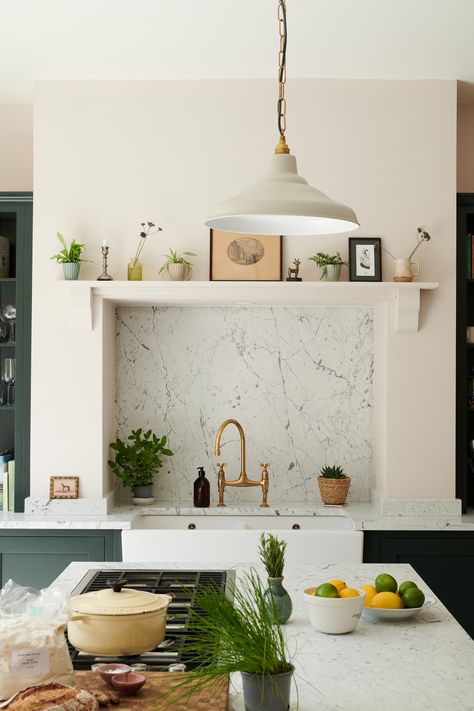 Chimney Oven Kitchen, Range Oven In Chimney Breast, Kitchen Hob And Chimney, Hob In Chimney Breast, Oven In Chimney Kitchen, Kitchen With Chimney Breast, Stove Under Window In Kitchen, Kitchen Chimney Breast, Range Mantle