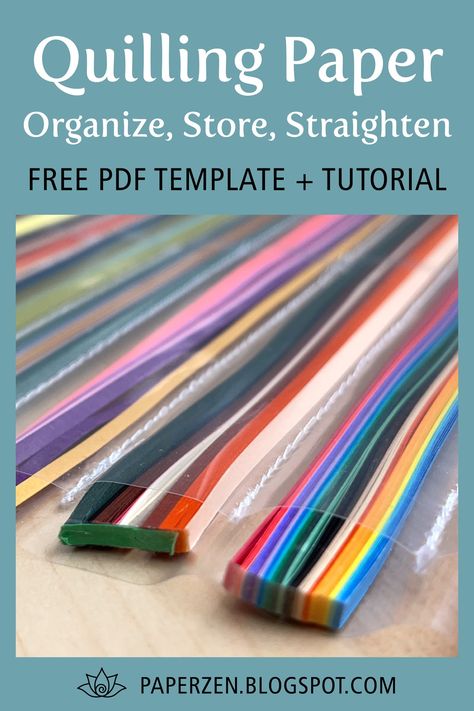 Organization Storage Ideas, Free Quilling Patterns, Quilling Videos, Scissors Crafts, Paper Quilling Patterns, Sheet Protectors, Make Tutorial, Quilling Craft, Quilling Paper Craft