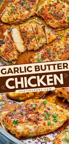 Chicken In A Pan, Chicken With Garlic, Chicken Breast Dinners, Chicken Breast Recipes Baked, Low Estrogen, Garlic Butter Chicken, Breast Recipe, Chicken Dishes Recipes, Juicy Chicken