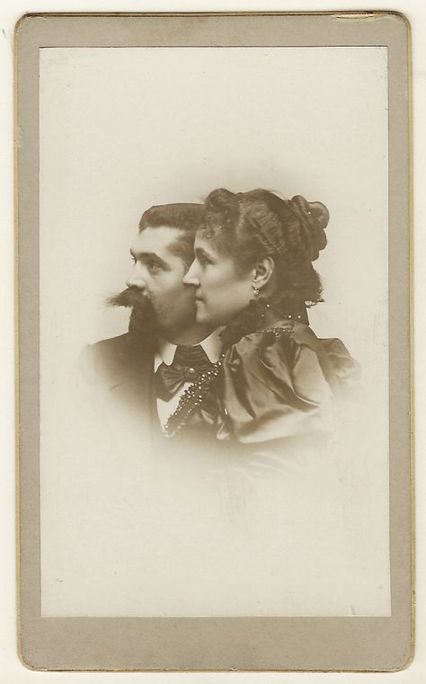 ATTRACTIVE FRENCH COUPLE (CARTE DE VISITE) | THE CABINET CARD GALLERY French Couple, Cabinet Cards, Card Images, Cabinet Card, The Cabinet, Vintage Cabinets, Vintage Photo, Vintage Photographs, Well Dressed