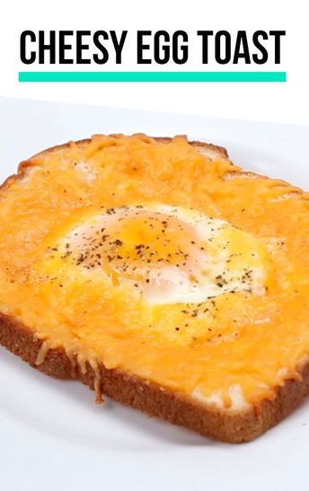 Cheesy Egg Toast, Eggs Toast, Cheesy Eggs, Better Breakfast, Breakfast Eggs, Breakfast Meal, Egg Toast, Breakfast Toast, What's For Breakfast