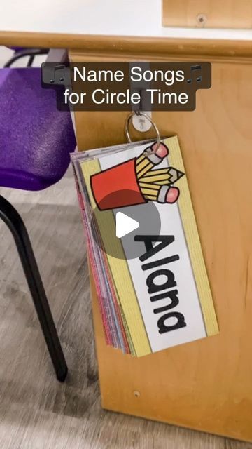 Jamie White on Instagram: "Discover the Magic of Name Songs! ✨️🎶 Our preschoolers can’t get enough of these adorable Name Songs for Circle Time! Start each day with a heartwarming routine that helps kids recognize their names effortlessly. 🎵💜 As a preschool teacher, I’ve seen the incredible impact these songs have on our students’ learning journey. It’s super easy to create personalized songs for the whole class, ensuring engagement and fun throughout the entire year! ✨️  Comment "SONG" if you'd like a link to them! 🖐🤩  #PreschoolTeacher #PlayMatters #PlayMore #PlayIsEnough #PreKTeachers #PlayBasedLearning #EarlyChildhoodEducation #PreschoolTour #LearningThroughPlay #PreschoolActivities #PreKClassroom #PreschoolPlay #ChildhoodEducation #TeacherTips #PreschoolIdeas #PreschoolInspiratio Transitional Songs For Preschoolers, Songs For Circle Time Preschool, Names For Preschool Classes, Name Spelling Songs Preschool, Months Of The Year Song For Preschool, Circle Time Ideas For Preschool Board, Name Songs Preschool Circle Time, Name Songs Preschool, Circle Time Songs For Preschool