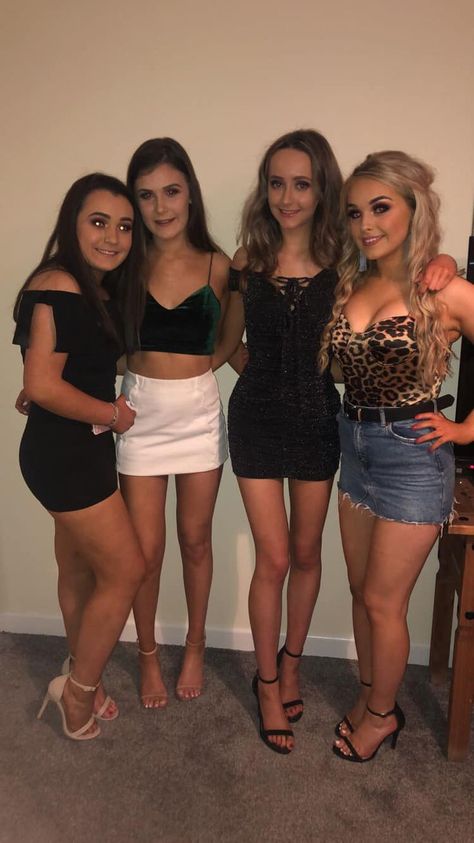 Tight Skirt Outfit, Katie Rose, Female Outfits, Party Fits, Girls Together, Senior Prom, Party Girl, Great Legs, Prom Outfits