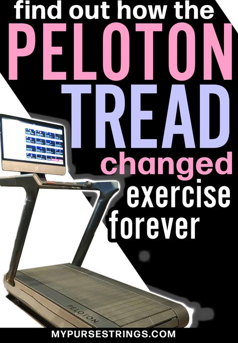 There is no question that the Peloton Tread is more than a treadmill. It's a full body workout. All your questions are answered here. #mypursestrings #peloton #pelotontread #inhomegym Peloton Beginner, Peloton Treadmill, Peloton Workouts, Peloton Tread, Peloton Workout, Simple Workout Routine, Spinning Bike, At Home Workouts For Women, Fat Loss Plan