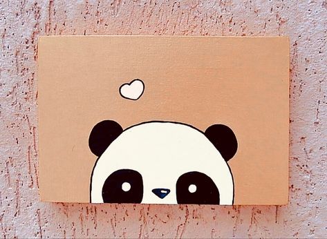 Easy Painting Ideas Small Canvas, Painting Ideas Easy Simple Disney, Easy Paintings Animals, Cute Easy Animal Paintings, Dog Acrylic Painting Easy, Little Canvas Paintings Simple, Girly Paintings On Canvas Easy, Easy Paintings For Kids, Squishmallow Painting