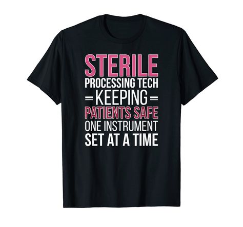 PRICES MAY VARY. Solid colors: 100% Cotton; Heather Grey: 90% Cotton, 10% Polyester; Dark Heather and Heather Blue: 50% Cotton, 50% Polyester; OR Dark Heather, Heather Blue and All Other Heathers: 65% Polyester, 35% Cotton; Girls' Heathers: 60% Cotton, 40% Polyester Imported Pull On closure Machine Wash Great to show appreciation to the best sterile processing technician. Excellent idea for a proud sterile processing tech during the sterile processing week. Lightweight, Classic fit, Double-needl Sterile Processing Week Ideas, Sterile Processing Week, Sterile Processing Tech, Sterile Processing, Heather Blue, Branded T Shirts, Heather Grey, Solid Colors, Fashion Branding