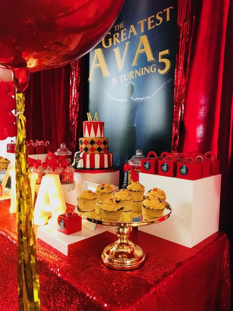 The Greatest Ava | CatchMyParty.com Greatest Showman Party, Birthday Party Catering, Lila Party, Circus Birthday Party Theme, Circus Theme Party, Circus Birthday Party, Carnival Birthday Parties, Carnival Birthday, The Greatest Showman