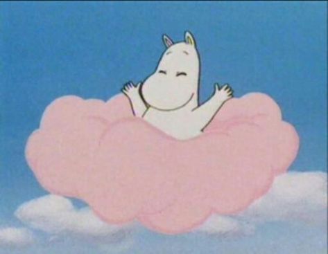 moomins, pastel aesthetic Moomin Pfp, Brave Merida, Moomin Valley, Tove Jansson, Anime Gifs, Orlando Bloom, Cartoon Quotes, Slow Life, Pink Clouds