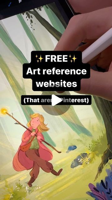 4.1K views · 1.3K likes | Georgina Cahill Productions on Instagram: "FREE art reference websites . . No hate to Pinterest (it’s still my favorite for finding inspiration!) but there are lots of great sites out there! . . What websites do you like to use? . . #drawing #arttips #arttutorial #artistsoninstagram #artschool" Websites Artists Should Know, Pose Websites For Artists, Websites Every Artist Should Know, Beginner Digital Art Ideas, Free Drawing Websites, Websites For Art, Art Websites, Art Hacks, Art Apps