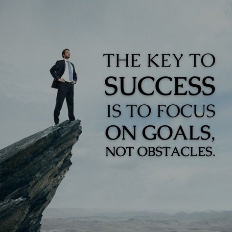 "The key to success is to focus on goals, not obstacles." #business #entrepreneur #motivation #success #marketing #money #mindset #inspiration #entrepreneurship #goals #businessowner #smallbusiness #startup #motivationalquotes #branding #investment #MondayMotivation Focus On The Goal Not The Obstacle, Mindset Inspiration, The Key To Success, Key To Success, Entrepreneur Motivation, Motivation Success, Business Success, Money Mindset, Business Entrepreneur