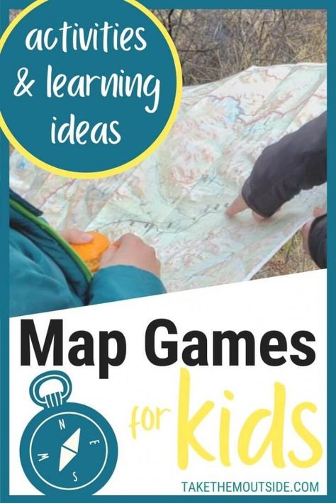 kids pointing at a map Map Reading Activities, Ahg Explorers Activities, Compass Games For Kids, Compass Activities For Kids, Map Projects For Kids, Map Making For Kids, Geography Activities For Kids, Map Activities For Preschool, Nature Mapping