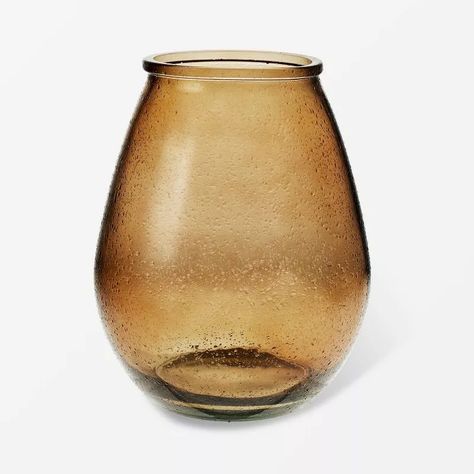 Amber Glass Vase - Threshold™ designed with Studio McGee | Target Libreria Billy Ikea, Amber Vase, Amber Glass Vase, Mcgee Target, Married Af, Billy Ikea, Ikea Billy Bookcase Hack, Recycled Glass Vases, Ikea Billy Bookcase