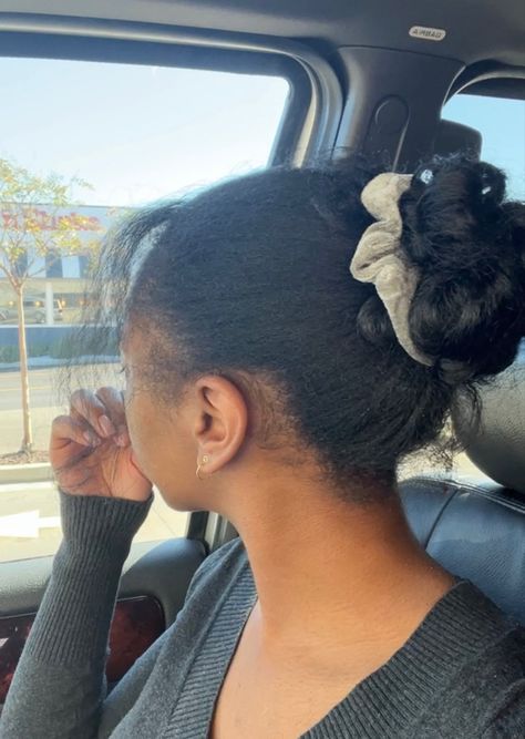 Ballerina Bun Natural Hair, Ballerina Bun, 4c Hairstyles, Messy Bun, Hair Inspo, Short Hair Styles, Natural Hair Styles, Hair Styles, Hair