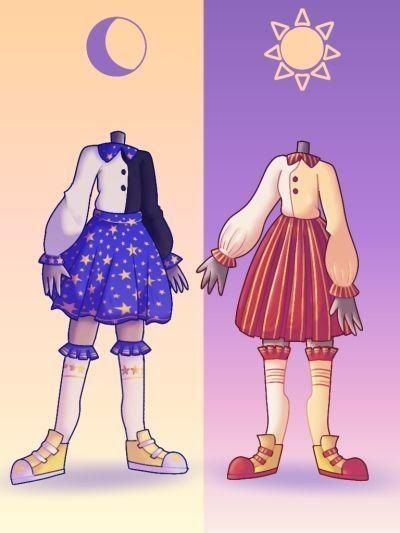 Sun And Moon Costume, Chihiro Cosplay, Moondrop And Sundrop, Sundrop Y Moondrop, Fnaf Costume, Fnaf Crafts, Fnaf Sun And Moon, Moon Costume, Creepy Games