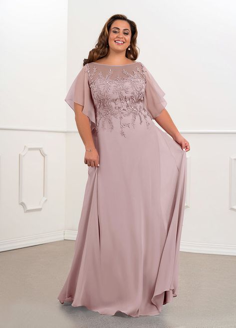 Mother Of Bride Dresses Spring, Mauve Mother Of The Bride Dress, Mother Of The Bride Gown Plus Size, Mother Of The Bride Dresses Plus Size, Plus Size Mother Of The Bride Dresses, Plus Size Evening Gown Special Occasions, Merokeety Dress, Grandmother Of The Bride Dresses, Mother Gown