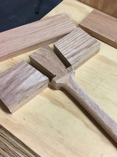 Red Oak Flooring, Woodworking Mallet, Flooring Diy, Red Oak Floors, Red Oak Hardwood, Wooden Mallet, Wood Crafting Tools, Woodworking Shop Projects, Oak Hardwood Flooring