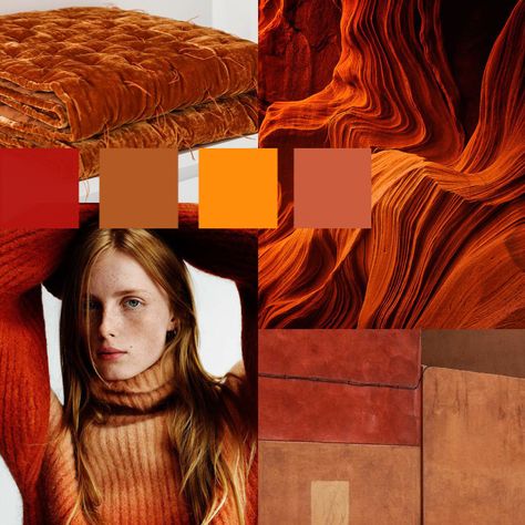 Burnt Orange Mood Board, Shades Of Orange Colour Palettes, Burnt Orange Branding, Fall Mood Board Fashion, Burnt Sienna Color Palette, Rust Orange Color Palette, Orange Mood Board, Bridesmaids Colours, Burnt Orange Color Palette