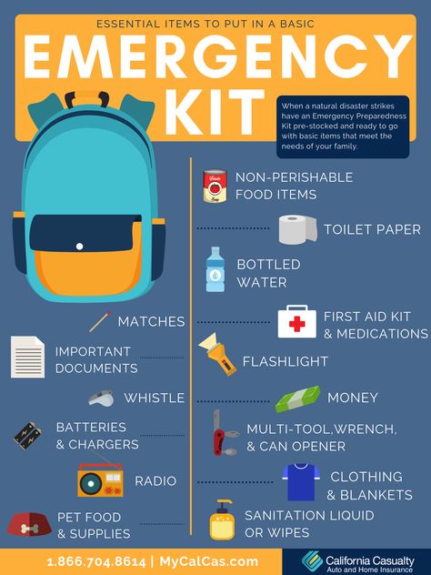 When an emergency or natural disaster strikes, it’s important to have an emergency preparedness kit stocked and ready to go. Learn how to make your own at www.mycalcas.com Tsunami Emergency Kit, Typhoon Emergency Kit, Flood Emergency Kit, Typhoon Preparedness Tips, Emergency Kit For Disaster, Natural Disasters Preparedness, Brochure About Typhoon Preparedness, Preparedness For Disaster, Typhoon Preparedness Poster