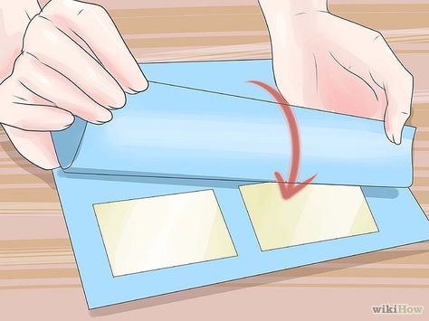 How to laminate paper at home! Laminating Paper, Wedding Announcement, Paper Products, Plastic Wrap, Paper Projects, Paper Cards, Diy Cards, Diy Paper, Diy Art