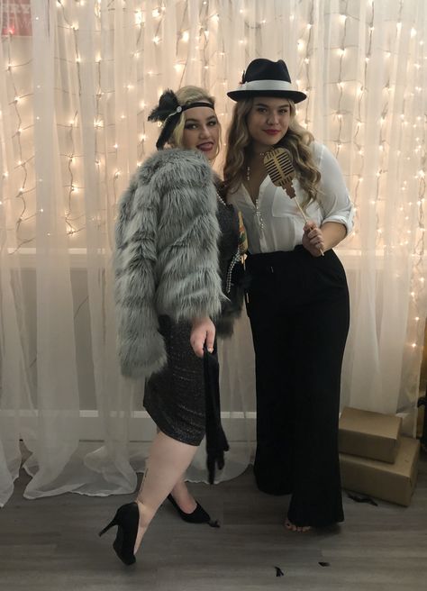 DIY 1920s/ Great Gatsby Party Outfits 20s Outfits Women Gatsby, Greatgatsbyparty Outfit, Gatsby Winter Outfit, 20s Outfits Women Party, Easy 1920s Outfit, Great Gatsby Diy Outfit, Diy Roaring 20s Costume, Great Gatsby Womens Outfit, 1920s Outfit Ideas Party