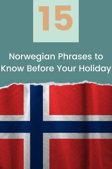 Norway is a beautiful country with a rich culture and language. If you're planning on traveling there soon, it's important to learn some key phrases before you go. This handy list will give you everything you need to know to get by in Norwegian. Bon voyage! Learn Norwegian Languages, Norwegian Proverbs, Norway Language, Norwegian Words, Meeting Someone New, Norway Travel, Can You Help Me, How To Pronounce, First Language