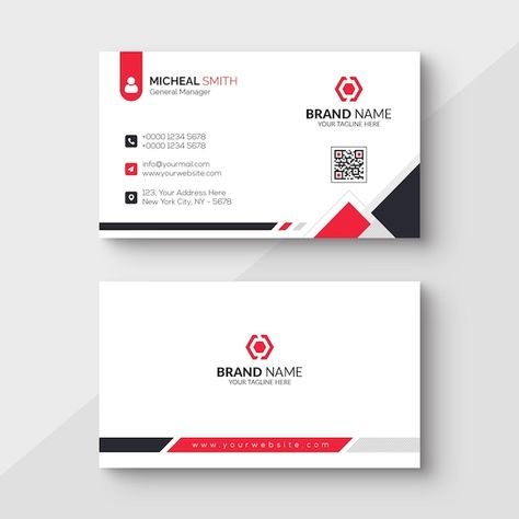 Professional business card template | Premium Psd #Freepik #psd #creative-visiting-card #colorful-business-card #creative-business-card #business-card Visiting Cards Design Psd File, Office Card Design, Professional Visiting Card Design, Security Business Card, V Card Design, Visiting Card Design Creative, Visiting Cards Design Business, Visiting Cards Design Creative, Creative Visiting Card